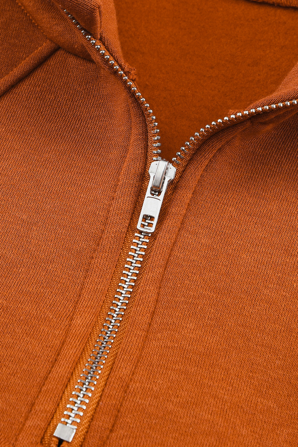 Cropped Copper 1/2 Zip