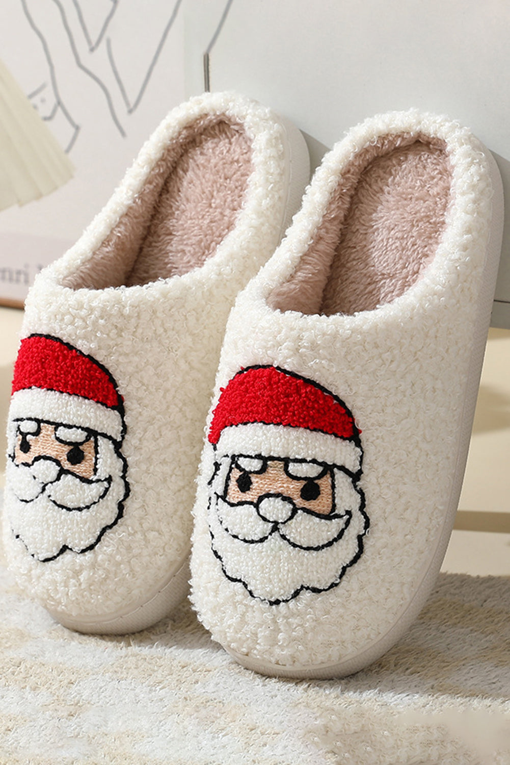 Santa Holiday Slippers